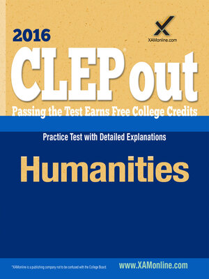 cover image of CLEP Humanities